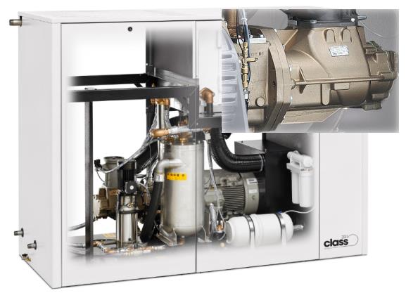 WIS水螺桿無油雙螺桿空壓機(jī)機(jī)型